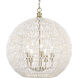 Florence 5 Light 24.88 inch Brushed Champagne Bronze Pendant Ceiling Light